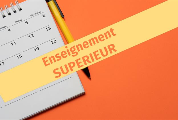 Calendrier académique: enseignement supérieur